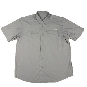 Ariat Tek Mens XL VentTEK Heatseries Classic Short Sleeve Performance Shirt Gray